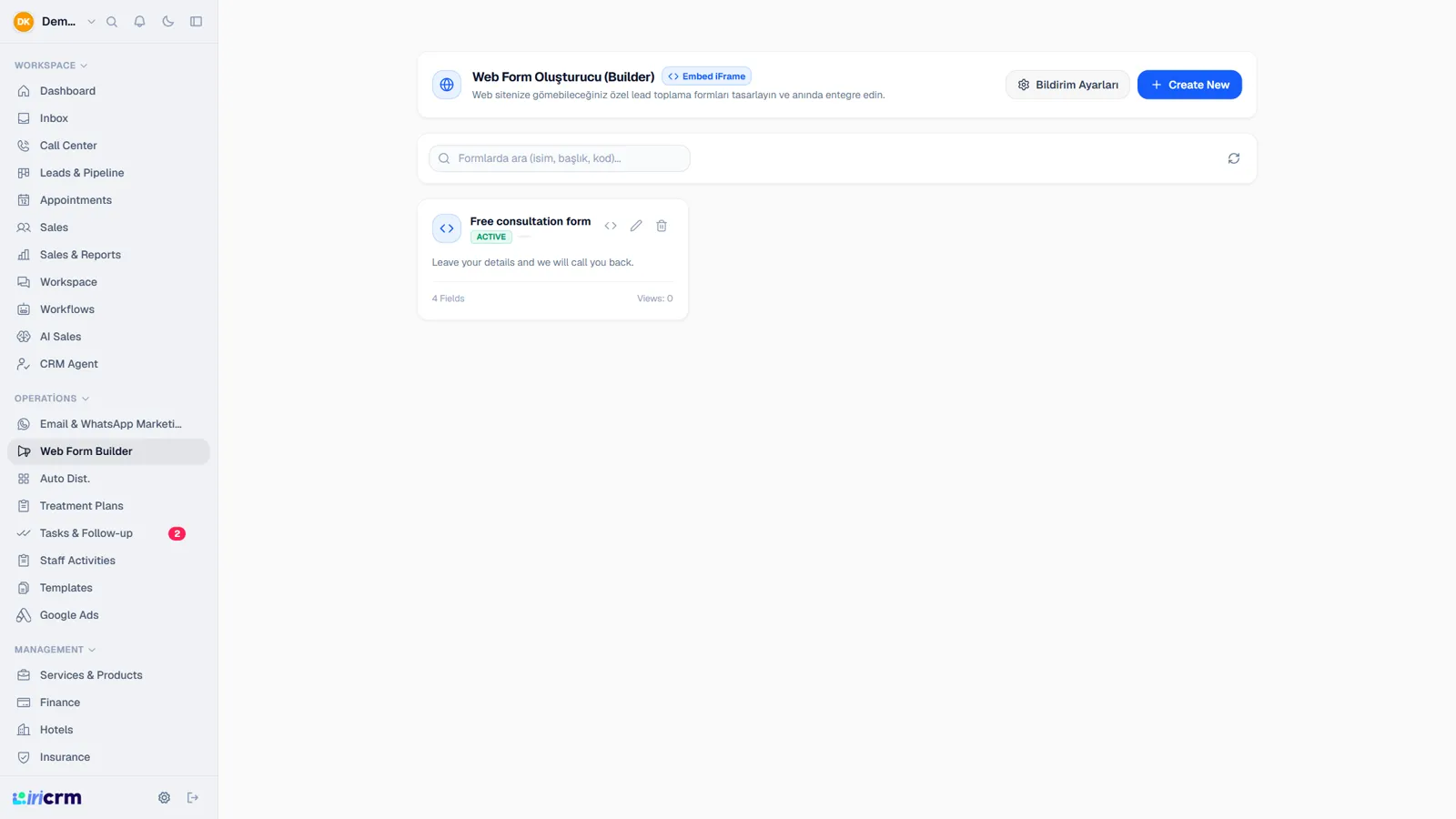 Web Form Builder